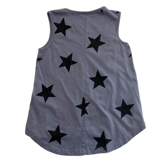 A.T.U.N. Charcoal/Black Star Tank Top (3-4) - Picture 2 of 4